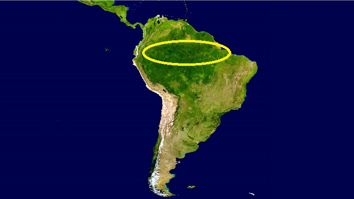 Amazonka mapa 1