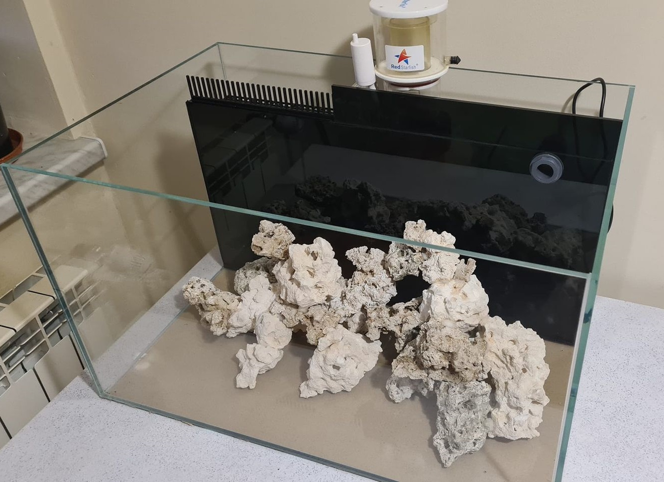 akwarium morskie panel filtracyjny 1
