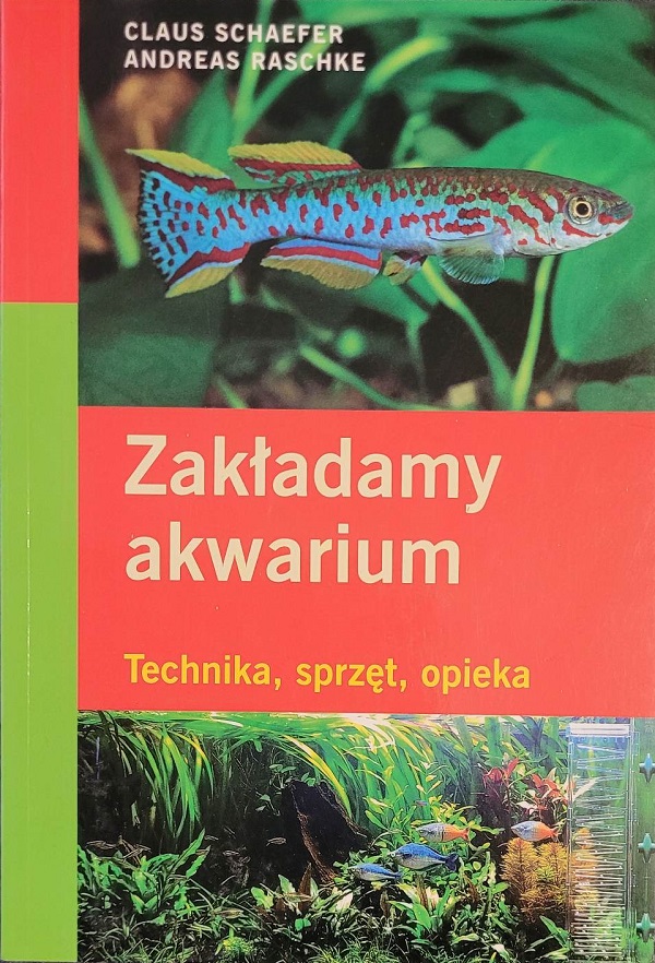 książka Zakładamy akwarium Claus Schaefer 112