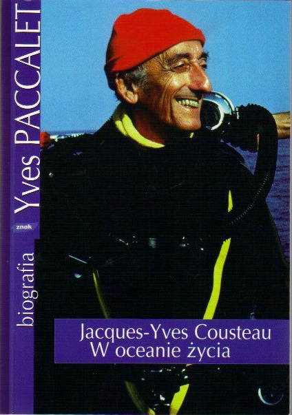 książka w oceanie życie Cousteau