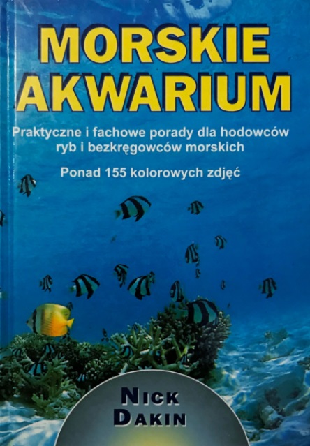 książka morskie akwarium Nick Dakin