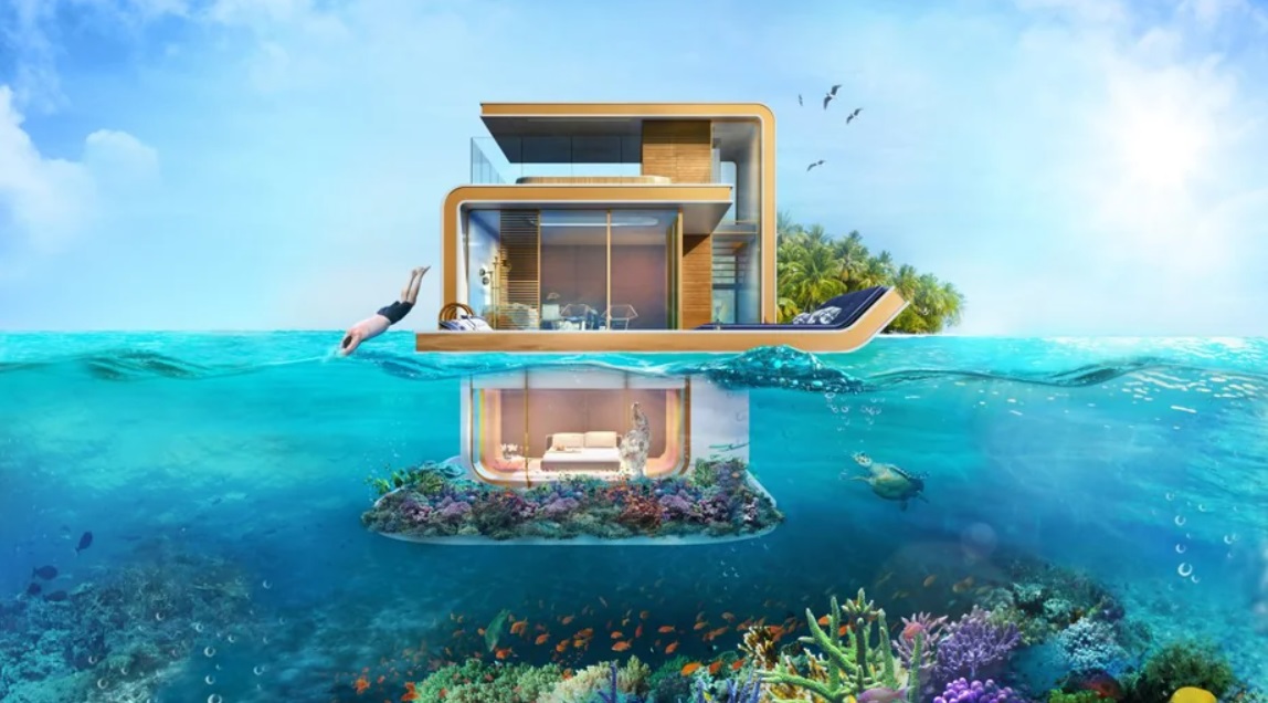 pływający dom Dubai 8