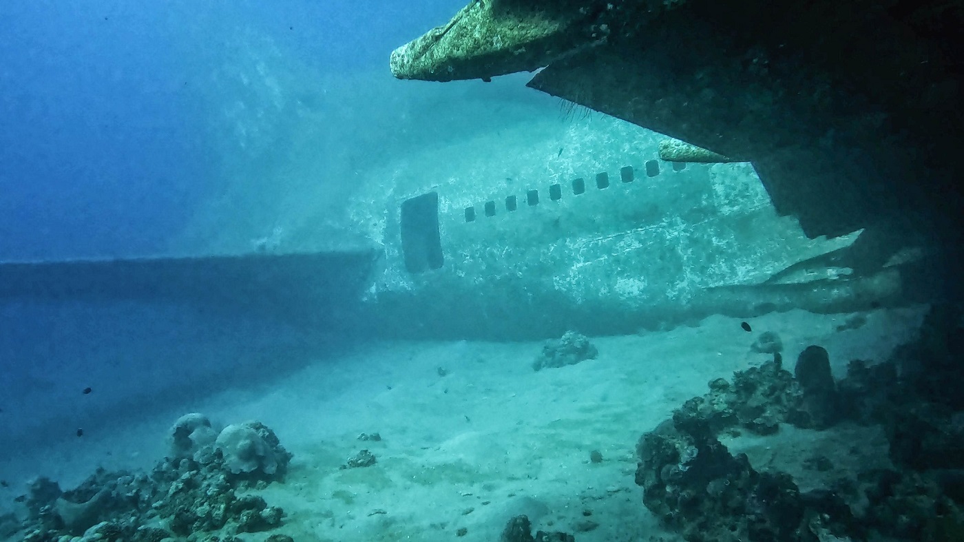 podwodny wrak samolotu 4