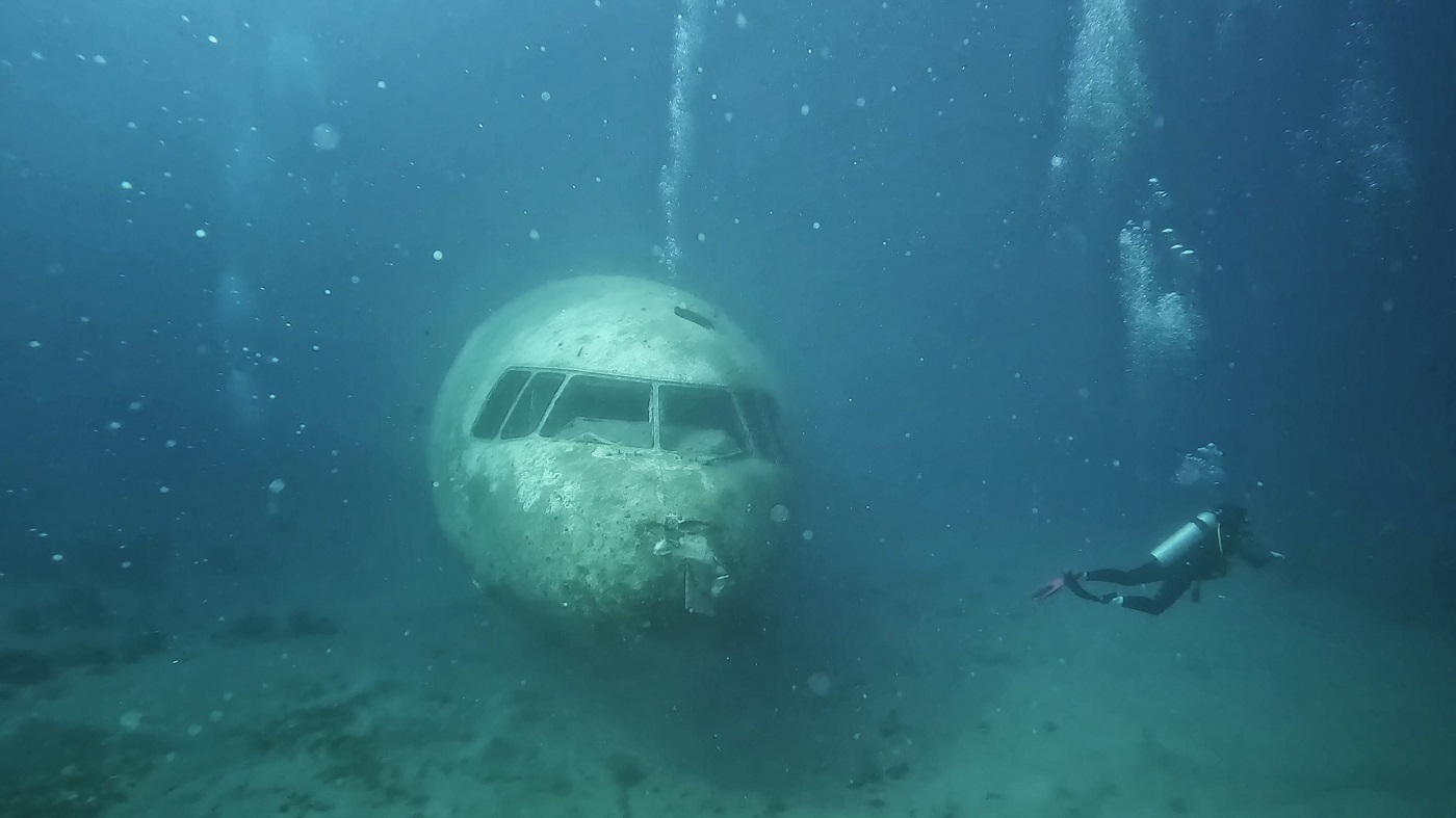 podwodny wrak samolotu 5