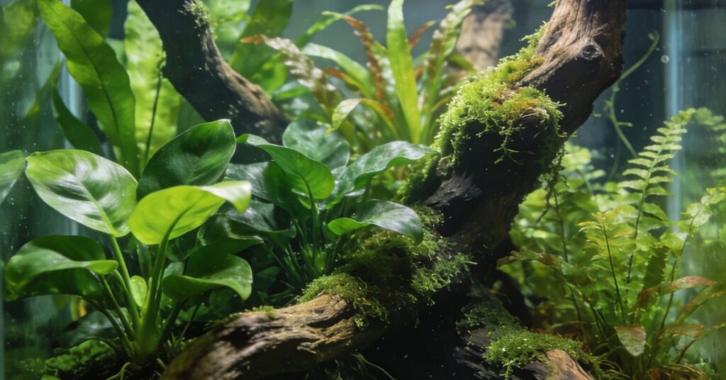 Jakie rośliny do akwarium 60l wybrać? Porady forum, 60l akwarium i glony
