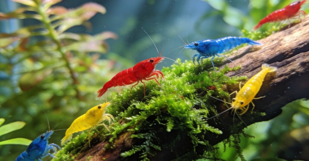Krewetki w akwarium: jak założyć krewetkarium i hodować neocaridina?