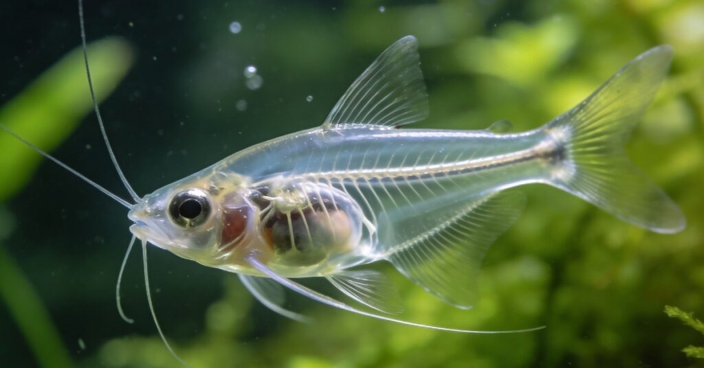 Przezroczyste ryby: szkliste wnętrze rybki z głębin, by przetrwać